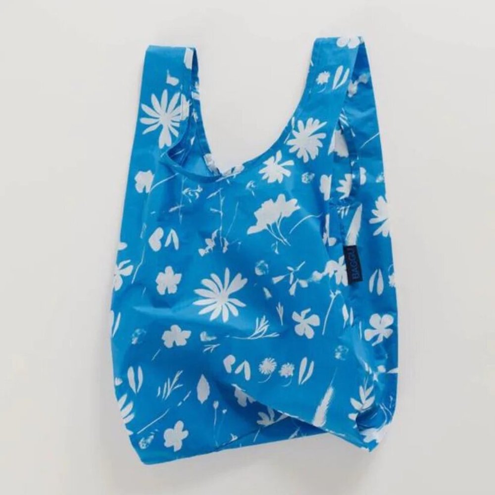 NWT Baby BAGGU - Floral Sun Print Blue